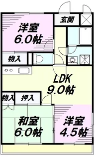 グランシャリオラピタ【3階】の間取り
