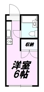 コーポ二葉2号A【2階】の間取り