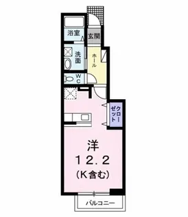 ミ・カシータ【1階】の間取り