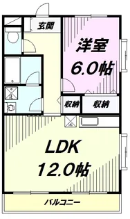 Ks GARDEN【2階】の間取り