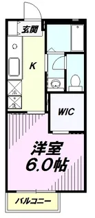 アクシス【103号室】の間取り