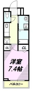 リオ【3階】の間取り