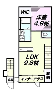 アルテサーノ【2階】の間取り