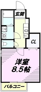 エテルノ デーア【1階】の間取り