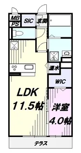 エフズ【1階】の間取り