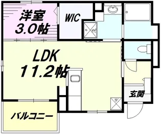 モン シュシュ【1階】の間取り