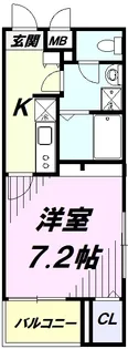 ベラ ヴィスタ【3階】の間取り