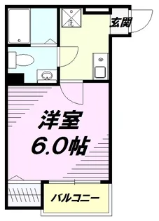CASAR八王子【2階】の間取り