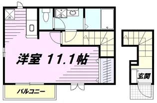 コンフォート ヤマダヤ【2階】の間取り