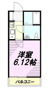 ガーデンプレイスみなみ野【2階】の間取り