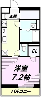 グレイス西八王子Ⅱ【3階】の間取り