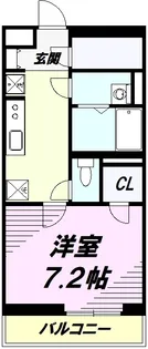 グレイス西八王子Ⅱ【205号室】の間取り