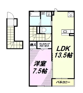 シャンティ【2階】の間取り