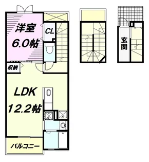 サンアローズ【3階】の間取り
