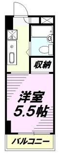 レジデンス大和田【4階】の間取り