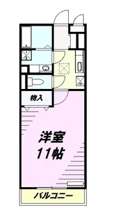 ガーデンヴィラ豊田【3階】の間取り