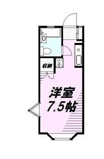 メゾン片倉【1階】の間取り