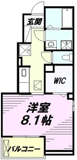 1Kの間取り画像