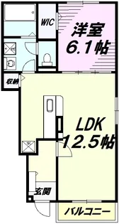 グラン ソレイユ【1階】の間取り
