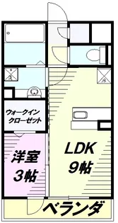 グレースコート【3階】の間取り
