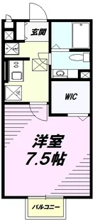 光ハイム【1階】の間取り