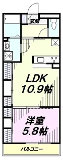 リブリ・i Ray【1階】の間取り