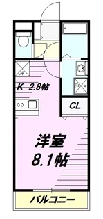 グレイスヴィラ【3階】の間取り