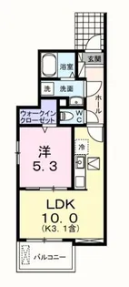 グレイス・K【1階】の間取り