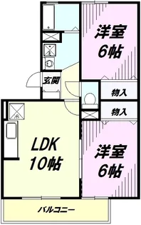 ファミール豊田【305号室】の間取り