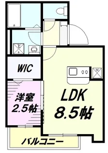 KLEIS八王子Ⅱ【1階】の間取り