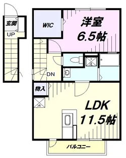 サンモールエイト【2階】の間取り