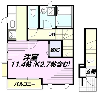シャンフォレ【2階】の間取り