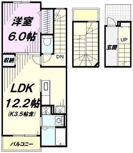 モデッサ・K【3階】の間取り