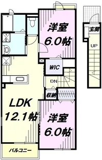 ソレイユ【2階】の間取り