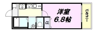キャメル八王子北野町【2階】の間取り