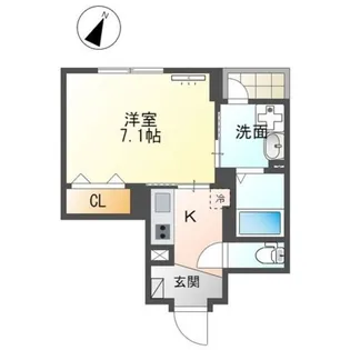 ボス バレーヒル【2階】の間取り