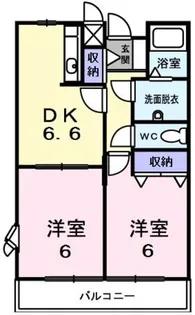 グラン ラフレシール【2階】の間取り