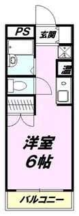 ヒルズ八王子【3階】の間取り