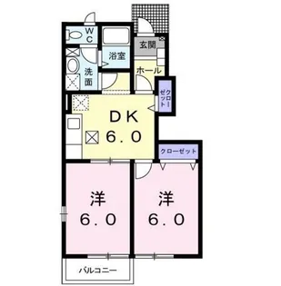 サン ビューコート【1階】の間取り