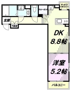 マ・メゾン【202号室】の間取り