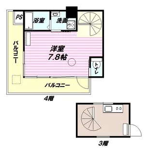 CENTRAL GINZA ST. BLDG.【A301号室】の間取り