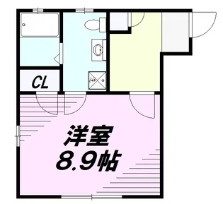 フェアシュティック【2階】の間取り