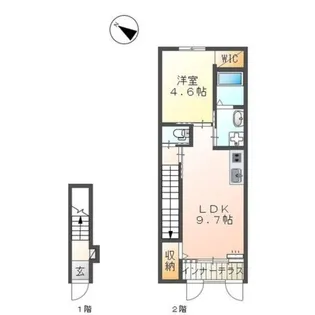 リベーラならはら【2階】の間取り