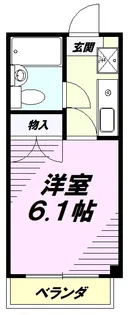 リヴァサイドフラッツ八王子【3階】の間取り