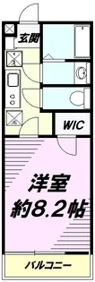 INFINITY KOYASUMACHI 【1階】の間取り