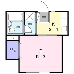 カリーノ【1階】の間取り