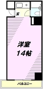 グランデハイツ八王子【307号室】の間取り