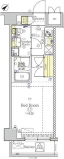 SHOKEN Residence八王子【10階】の間取り