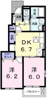 Schon Garten【1階】の間取り