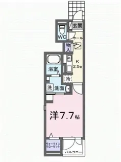 サンフィールド【1階】の間取り
